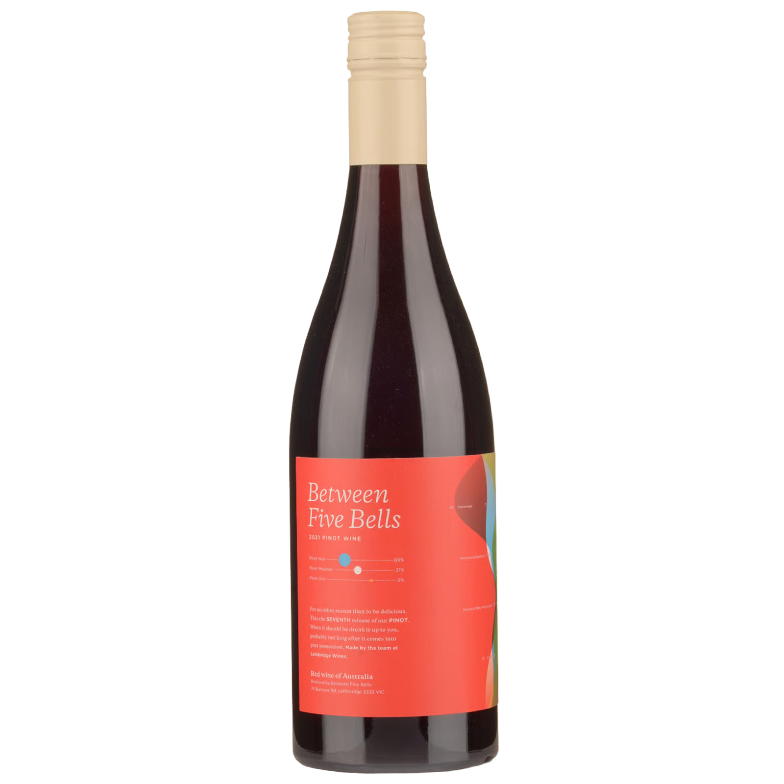 Between 5 Bells Pinot Wine 2021