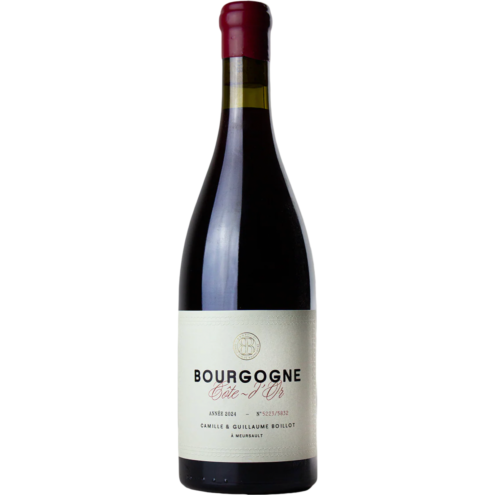 Camille & Guillaume Boillot Bourgogne Pinot Noir 2024