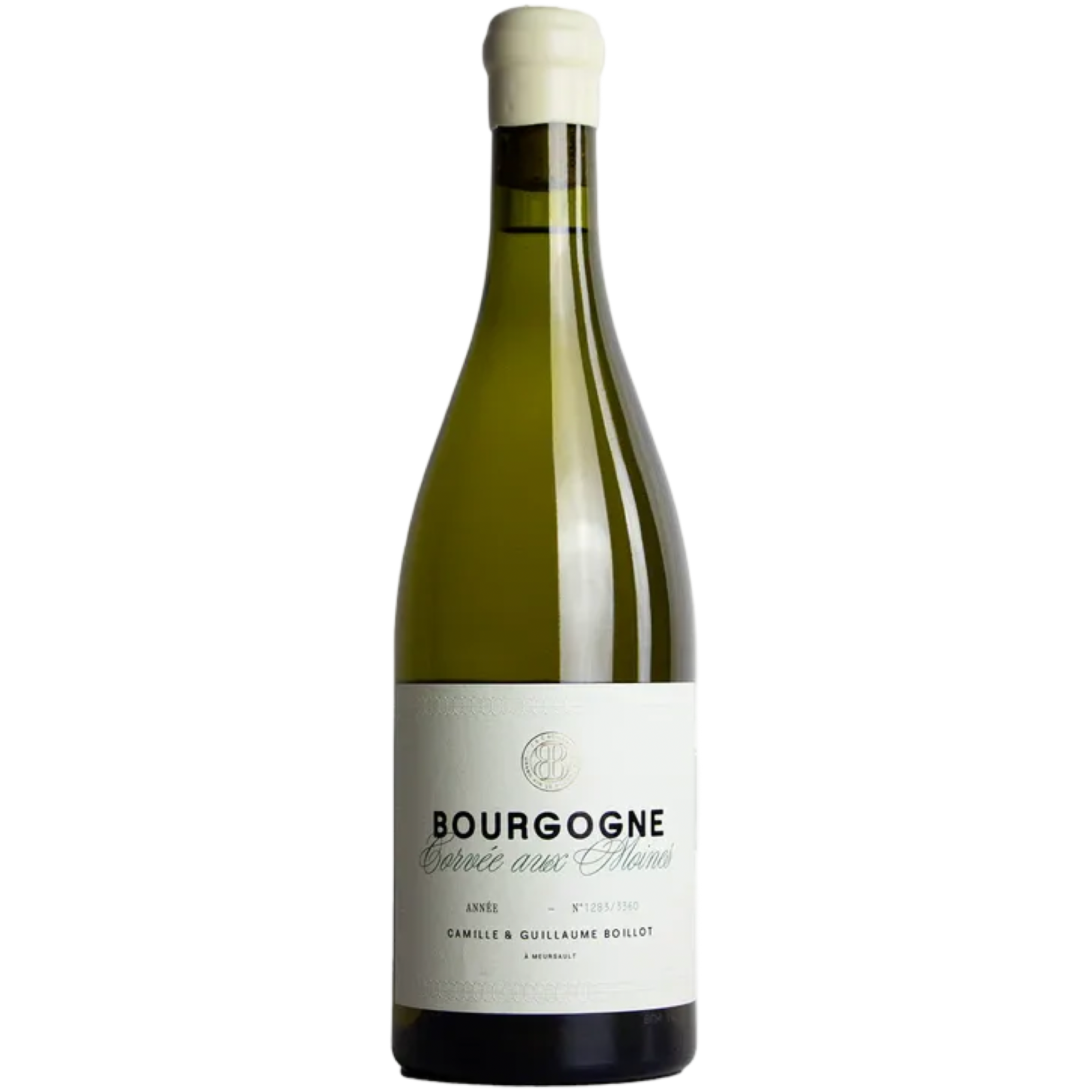 Camille & Guillaume Boillot Bourgogne Chardonnay 'Corvee aux Moines' 2024