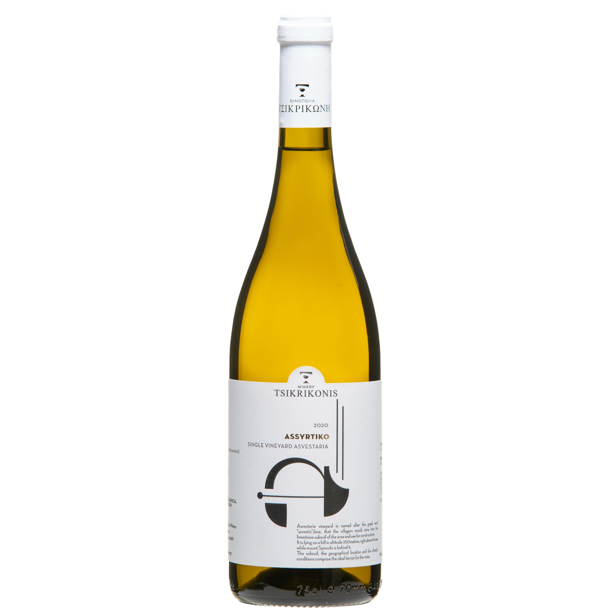 Tsikrikonis Single Vineyard Asvestaria Assyrtiko 2024